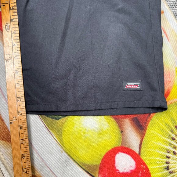 Dickies Mens Black Shorts Size 34 Polyester & Cotton Blend - Picture 8 of 9